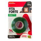 FITA FORTE DUPLA FACE TRANSPARENTE 24mmX2m - ADERE