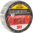 Fita Isolante 18,0 mm x 5 m, Preta, Imperial - 3M - Imperial 3M