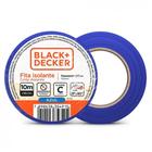 Fita isolante 18mmx10m azul black&decker - BLACK DECKER