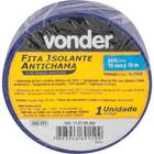 Fita Isolante, 19 mm x 10 m, Azul - VONDER