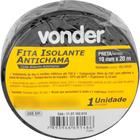 Fita isolante, 19 mm x 20 m, preta, VONDER