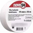 Fita isolante 19mm x 10 metros branca 954