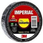 Fita Isolante 3M Antichama 10 metros 18mm Linha Imperial Preto