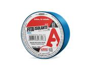 Fita Isolante Adere Colorida 19Mmx10M Azul c/6pcs