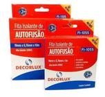 Fita Isolante Auto Fusão 10 Metros Profissional - Decorlux