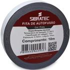 Fita isolante Autofusão Preta de 19mm X 10 metros Sibratec