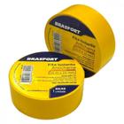 Fita Isolante Brasfort.10M Amarela - 8646 - Kit C/10 Peca