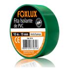 Fita Isolante PVC Colorida Anti Chama 10M Verde Foxlux