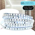 Fita Led 220v Direta 120leds/m Rolo 10m Não Usa Fonte Frio - RY