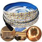 Fita LED 2835 Para Perfil Luz Branco Quente 3000k 5mts 120 LEDs/m Para Perfil 50W LLTT283512030