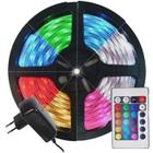 Fita Led 5050 Rgb 5 Metros 5M Ultra Dagua Controle + Fonte - Nakasaki