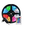 Fita Led 5M Ultra Rgb 3528 Prova D'Agua + Controle + Fonte