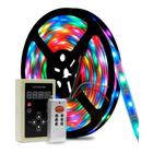 Fita Led Digital 2811 Rgb Com Controle 328 Efeitos Ip67 5M