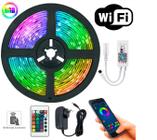 Fita Led Rgb Wifi Inteligente + Fonte - Magic Home