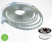 Fita Mangueira Led 5050 Branco Frio 110v 5m + Adaptador - Green Age