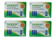 Fita Medição De Glicose Bioland- 4 Caixas 50 Fitas