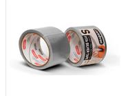 FITA MULTI USO EXTRA FORTE TIPO SILVER TAPE PRATA 48mm X 50m ADELBRAS