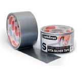 Fita Multi Uso Tipo Silver Tape Prata Adelbras 48mm X 05m