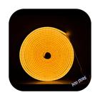 Fita Neon Led Alto Brilho 5m Flexível Prova Dágua 12v Amarelo