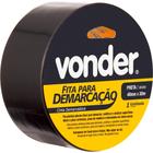 Fita para demarcação de solo 48mmx30m preta - Vonder