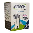 Fita Para Medir Glicose Tira Gtech Vita C/ 50 Unidades