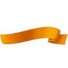 Fita Presente Maxi 16mm 50m Laranja