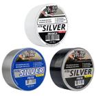 Fita Silver Tape Ar Condicionado Multiuso Vedação 50 mm X 50 Metros - Branca, Cinza ou Preta