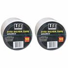 Fita Silver Tape Branca 50 Metros Leetools 2 unidades