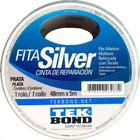 Fita Silver Tape Tekbond 48Mm X 5M Prata