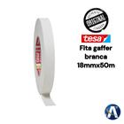 Fita Tecido Gaffer Tape Original Tesa 18mmX50m Cor Branca