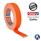 Fita Tecido Gaffer Tape Tesa 33mmX25m Laranja Fluorescente