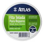 FITA TELADA REPAROS FIBRA VIDRO 100MM x 20 METROS ATLAS