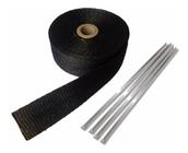 Fita Térmica Termotape Escapamento 03 Metros + 04 Zip Tie