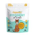Fitodent Cat Snacks Petisco Saúde Oral Organnact 40g