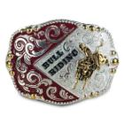 Fivela Country Rodeio Bull Riders Vaqueiro Rodeio Western - Master