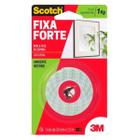 Fixa Forte Espuma Ambiente Interno Suporta até 1Kg 15cm 24mm X 1,5 Metros 3M Aplicação Fácil e Rapido