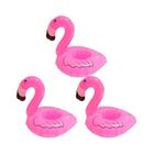 Flamingo Inflável Suporte De Bebida Pvc Flutuante Copo Transportadora Piscina Brinquedo Festa