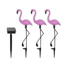 Flamingo Luz Solar Led Estaca Ip65 À Prova D'água Caminho Externo Decoração De Jardim Lâmpada De - others