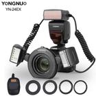 Flash Macro Yongnuo Yn-24Ex Ttl Para Câmeras Canon