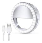 Flash Para Celular Luz Iluminação Ring Light Anel Led Selfie Branco - Bc Bora Colega Shop