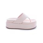 Flat Tamanco Dedo Avril Off White