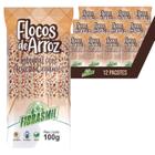 Flocos De Arroz Com Açucar Orgânico Fibrasmil 100G (12 Und)