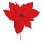 Flor De Natal Poinsettia Vermelha 1un 30x32x32cm 1102928 - Cromus