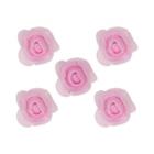 Flor Formato Rosa Eva Multi Cor 3Cm - 100Pcs - LADEIRA BIJUTERIAS