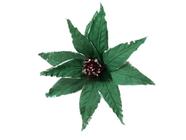 Poinsetia Xadrez Preto e Branco Com Guizo - Munique Home Decor