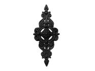 Florão Pequeno Ornamento em Ferro Fundido Decoração 36x16cm - UNICLÁUDIO