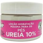 Flores E Vegetais Loção Hidratação Máxima Para Os Pés E Calcanhares Ureia 10%