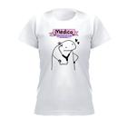 Flork Profissões Camisa Unissex Adulto Infantil Médica