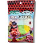 Flosser Fio Dental Infantil Miraculous com Haste com 20