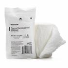 Fluff Bandage Roll McKesson Cotton 6-Ply 4-1/2 Polegada X 3-1/10 Yard Roll Shape Estéril Case de 100 por McKesson